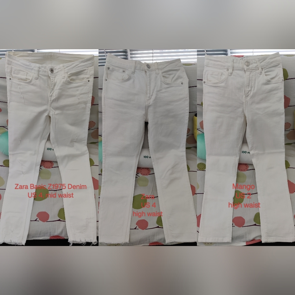 White Jeans Zara/Mango